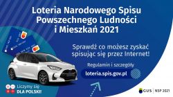 Loteria Narodowego Spisu Powszechnego Ludności i Mieszkań...